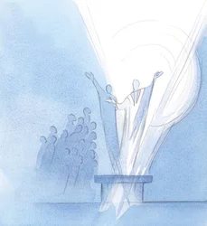 En la Comunión, vi que Cristo me ofrecía al Padre, como yo ofrecía a Cristo a mí mismo, unidos en nuestro deseo de la gloria de Dios