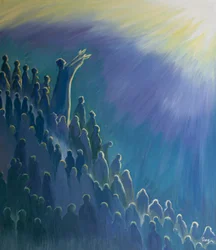 Es a través de Jesús, que intercede por nosotros en la Santa Misa, que nuestra oración asciende al Padre, en el Espíritu, 2000