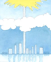 Es a través de la confianza en Dios y la obediencia a Su Iglesia que alguien puede ser llevado como si estuviera en la cima de un edificio que llega hasta el Cielo