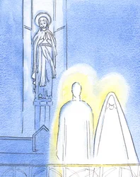 A Jesús le agradó traer a Su Madre María para estar con Él en la Capilla de la Señora, y mostrarme lo que creo