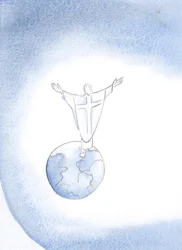 Jesucristo es nuestro Sumo Sacerdote que intercede por nosotros ante el Padre en cada Misa, 2000
