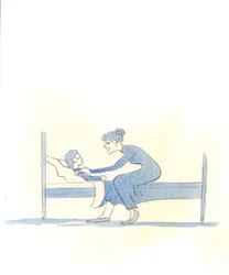 Del mismo modo que una madre bondadosa rara vez regaña a un hijo si se encuentra mal, o está preocupada por sus exámenes escolares, así Cristo es especialmente tierno y servicial con nosotros cuando nos ve luchando para hacer frente a pruebas especiales, 2