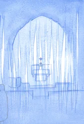 Como hojas de luz, los Santos Ángeles llenan el aire ante nosotros. Viven en perpetua adoración de nuestro Santo Dios, 2002