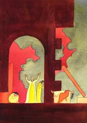 Muchos años antes de que naciera Cristo, Jerusalén fue invadida, y el santo Templo profanado y destruido, para horror del pueblo