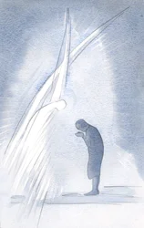 Mi propio Santo Ángel de la Guarda repite la oración que hago, inclinándose y diciendo en el nombre de Cristo: 