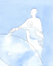 Quien reza en nombre de Cristo es como un niño que es sostenido cerca por su Padre celestial, quien le permite mover Su brazo - para ayudar y sanar a otros