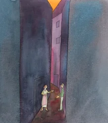 Las personas que gustan de participar en chismes maliciosos, o conversaciones escandalosas o salaces, son como las personas que eligen estar en un callejón sucio que se ensucia bajo los pies, en lugar de en un hermoso lugar de reunión en el aire fresco y l