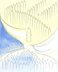 El Cristo que encontramos en la Sagrada Comunión está como en el 