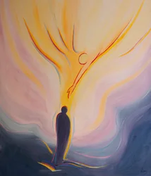 El Espíritu Santo es como fuego del Cielo, trayéndonos Su amor, pureza, sabiduría y poder, 2002