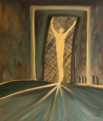 El sacrificio de Jesús ha hecho una apertura viva a través de la cortina hacia el Santo de los Santos, a la luz de Dios, para que podamos entrar al Cielo