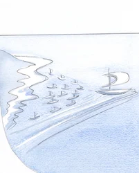 El alma que confía en Cristo es como un barco cuyas velas están llenas del viento de la gracia, que atrae a otros en su estela