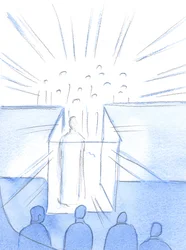 El tabernáculo es como un pasillo hacia el Cielo donde podemos encontrarnos con Cristo y sus santos y prepararnos para el Cielo al final de la vida