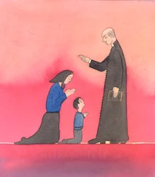 Hay muchas vocaciones allí donde se tiene una visión "elevada" del Sagrado Sacerdocio, y donde los sacerdotes son vistos como "otros Cristos", con autoridad para gobernar, guiar, predicar, bendecir y perdonar y ofrecer el Santo Sacrificio, 2005 (acuarela s
