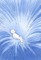 A través del bautismo, la Vida Divina se derrama en el corazón de un niño y se extiende a otros.