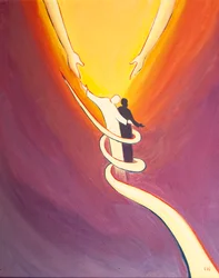 Unidos con Cristo en oración, somos elevados por Su Espíritu al abrazo del Padre