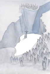 Qué abismo se abre ante nosotros en la Misa, cuando somos parte del Único Sacrificio por el pecado, unidos a esa época pasada cuando Cristo en la Cruz nos salvó., 2001