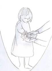 Cuando Dios perdona nuestros pecados, es tan tierno como una madre que se acerca a su hijo amado y dice: "No te preocupes, pronto lavaré esas marcas de tus manos".