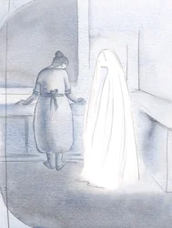 Cuando necesitaba hacer mis deberes y lavar los platos, ella se quedó a mi lado