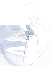 Cuando confío en Cristo, en oración silenciosa, soy como un niño pequeño que es llevado en Su vitalidad y alegría