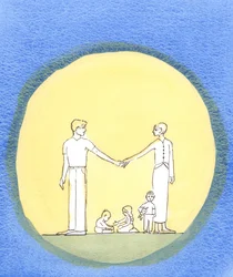 Donde una pareja casada realmente se ama y ama a Dios, quieren hacer Su Voluntad