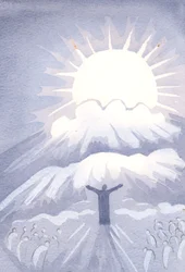 Las palabras no pueden describir la maravilla del amor de Dios por nosotros, Sus hijos: hermanos y hermanas juntos ante Él, 2000
