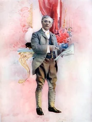 Charles Groves en La Señorita Mayor Blossom, c1902