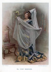 Esme Beringer, actriz británica, 1901