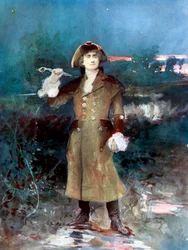 Fred Terry en Change Alley, c1902