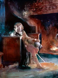 George Alexander en Si yo fuera rey, c. 1902