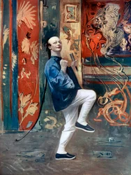 Huntley Wright en San Toy, c1902