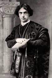 John Martin Harvey 1863-1944, actor inglés, 1907