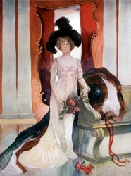 Marie Studholme en El Toreador, c1902