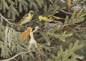 El huevo del sol (1932) Las aves