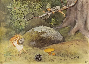 «El huevo del sol y las piñas» (1932)