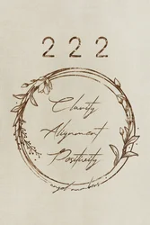 222 Claridad, Armonía, Positividad
