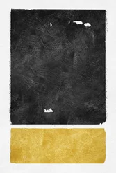 Contraste abstracto dorado y negro