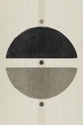 Equilibrio abstracto en semicírculo