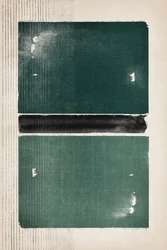 Abstracto con rayas verde esmeralda