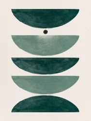 Equilibrio geométrico verde
