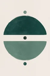 Equilibrio geométrico verde