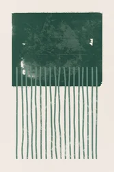 Líneas verdes minimalistas