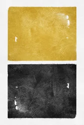 Bloques modernos dorados y negros