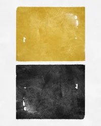 Contraste moderno dorado y negro