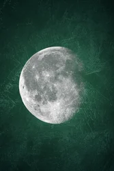 Luna verde melancólica
