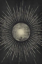 Rayos «Sunburst» vintage