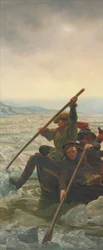 Washington cruzando el río Delaware, 25 de diciembre de 1776