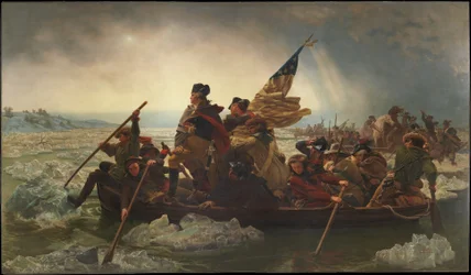 Washington cruzando el Delaware