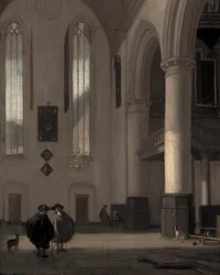 Interior de una iglesia protestante