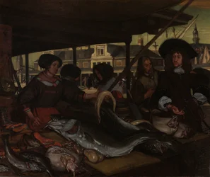 El Nieuwe Vismarkt (Nuevo Mercado del Pescado) en Ámsterdam
