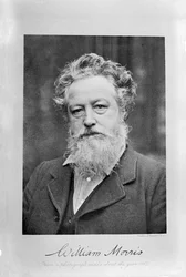 Retrato de William Morris, ca 1887